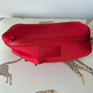 NWT Dagne Dover Extra Large Hunter Toiletry bag in Siren
